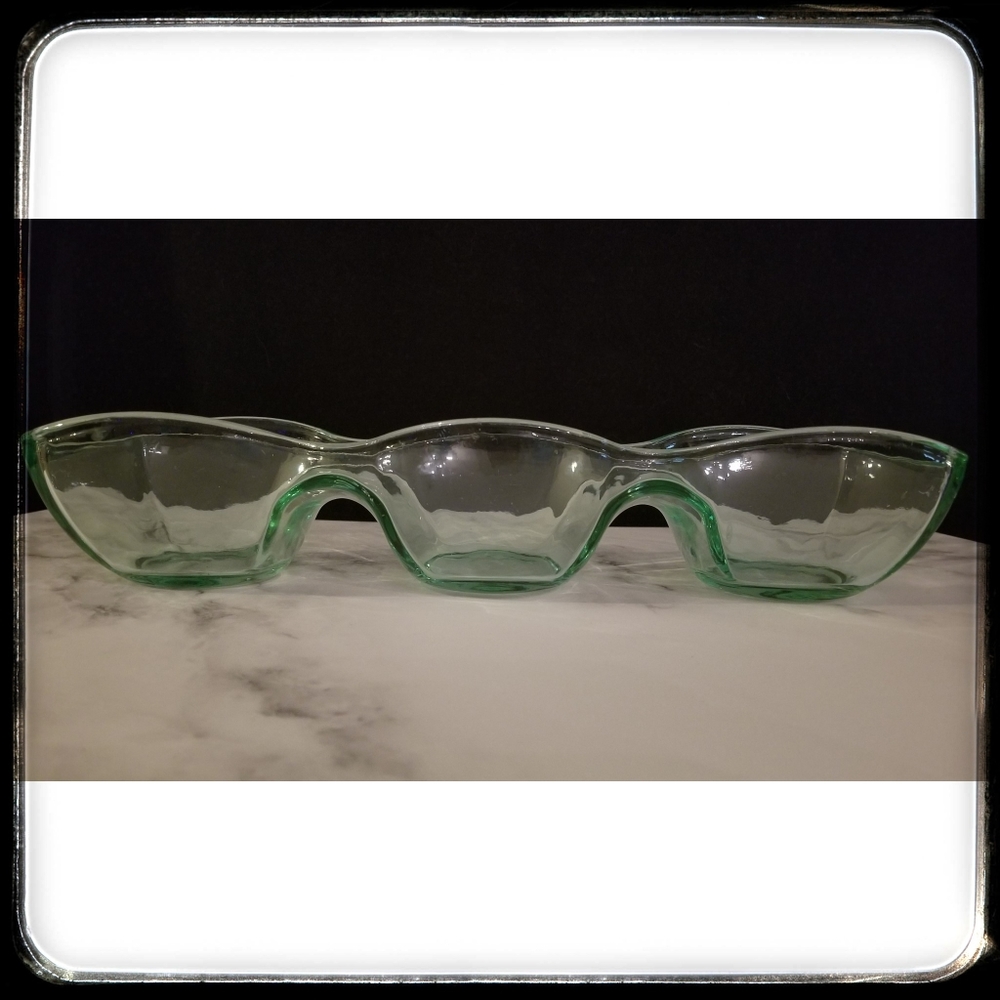 Recycled Glass Condiment Server - Picture 2 of 4